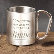 Personalised 'Any Message' Stainless Steel Mug - ForYou.ie