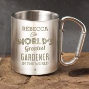 Personalised 'The World's Greatest' Stainless Steel Mug - ForYou.ie