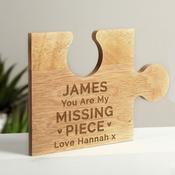 Personalised My Missing Piece Jigsaw Piece - ForYou.ie