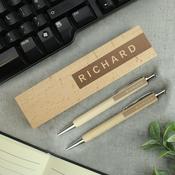 Personalised Name Only Wooden Pen and Box - ForYou.ie