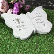 Personalised Fairy Garden Butterfly Ornament - ForYou.ie