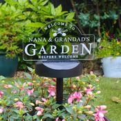 Personalised Garden Sign Outdoor Solar Light - ForYou.ie