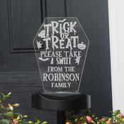 Personalised Trick or Treat Halloween Solar Light - ForYou.ie