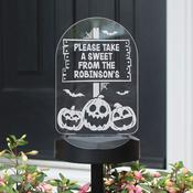 Personalised Pumpkin Patch Halloween Solar Light - ForYou.ie