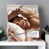 Personalised Hot Hunks Desk Calendar - ForYou.ie image
