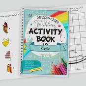 Personalised Wedding Activity A5 Notebook - ForYou.ie