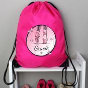 Personalised Ballet Pink Kit Bag - ForYou.ie