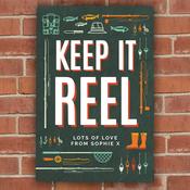 Personalised Keep It Reel Metal Sign - ForYou.ie