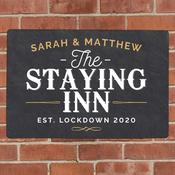 Personalised Staying Inn Metal Sign - ForYou.ie