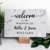 Personalised Welcome Metal Sign - ForYou.ie