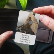 Personalised Photo Upload Wallet Card - ForYou.ie