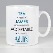 Personalised Acceptable To Drink Mug - ForYou.ie image
