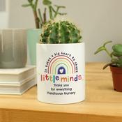 Personalised Shape Little Minds Ceramic Storage Pot - ForYou.ie