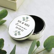 Personalised Botanical Ring Box - ForYou.ie