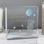 Personalised Me To You Balloon Crystal Token - ForYou.ie