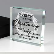 Personalised 'Truly Blessed' Crystal Token - ForYou.ie