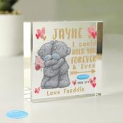 Personalised Me To You Hold You Forever Crystal Token - ForYou.ie