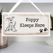 Personalised Dog Wooden Sign - ForYou.ie