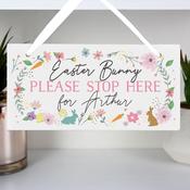 Personalised Easter Springtime Wooden Sign - ForYou.ie
