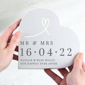 Personalised Free Text Free Standing Heart Ornament - ForYou.ie