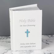 Personalised Blue Cross Bible - ForYou.ie