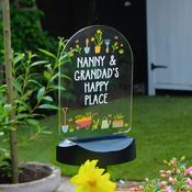 Personalised Vegetable Patch Outdoor Solar Light - ForYou.ie