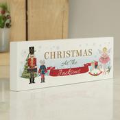 Personalised Nutcracker Wooden Block Sign - ForYou.ie