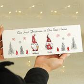 Personalised Gonk Family Mantle Christmas Decoration - ForYou.ie