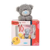 Me to You Tatty Teddy 16th Birthday Mug and Plush Gift Set - ForYou.ie
