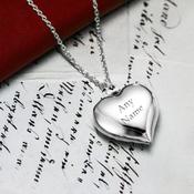 Personalised Cherish Heart Necklace - ForYou.ie