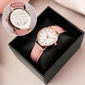 Personalised Holy Communion Pink Watch - ForYou.ie