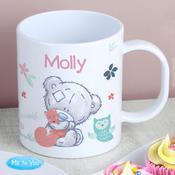 Personalised Tiny Tatty Teddy Woodland Animal Plastic Mug - ForYou.ie