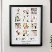 Personalised Special Date Black Multi Photo Frame - ForYou.ie image