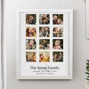 Personalised Family White Multi Photo Frame - ForYou.ie image