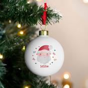 Personalised Santa Christmas Bauble - ForYou.ie