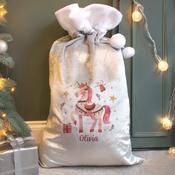 Personalised Unicorn Christmas Sack - ForYou.ie