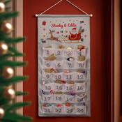Personalised Santa Sleigh Advent Calendar - ForYou.ie