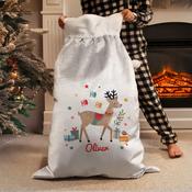 Personalised Reindeer Christmas Sack - ForYou.ie
