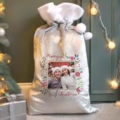 Personalised Photo Upload Christmas Sack - ForYou.ie