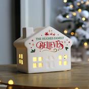 Personalised Believe in Christmas LED House - ForYou.ie