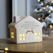 Personalised Christmas LED House - ForYou.ie