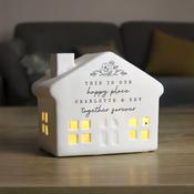 Personalised Floral LED House - ForYou.ie