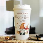 Personalised Autumn Gonk Travel Cup - ForYou.ie