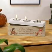 Personalised Autumn Triple Tea Light Box - ForYou.ie image