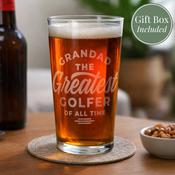 Personalised Greatest Pint Glass - ForYou.ie