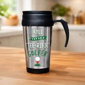 Personalised Golf Travel Mug - ForYou.ie