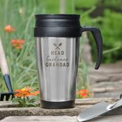 Personalised Head Gardener Travel Mug - ForYou.ie image