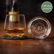 Personalised Base Engraved Big Age Tumbler - ForYou.ie image