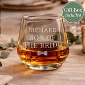 Personalised Wedding Whisky Glass - ForYou.ie image