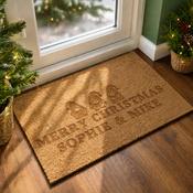 Personalised Gonk Rectangle Indoor Doormat - ForYou.ie image